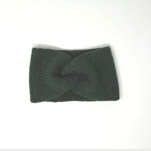 Forest Green Knit Ear Warmer